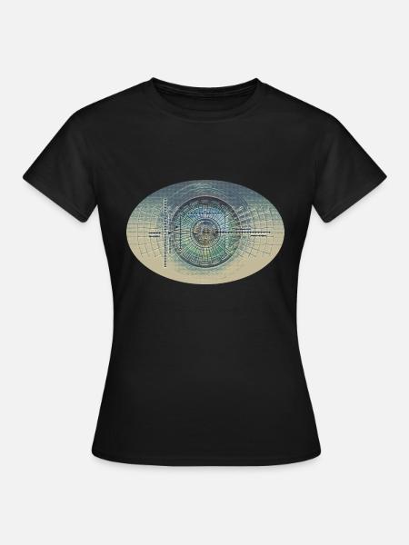œil - T-shirt Femme - noir