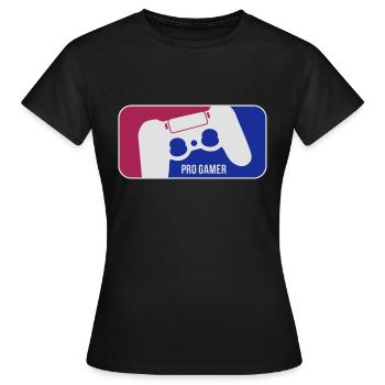 pro gamer - T-shirt Femme - noir - Devant - AI Model Female 172 dark (172cm)