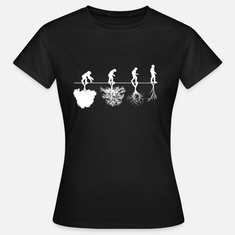 Critique d'évolution - T-shirt Femme - noir