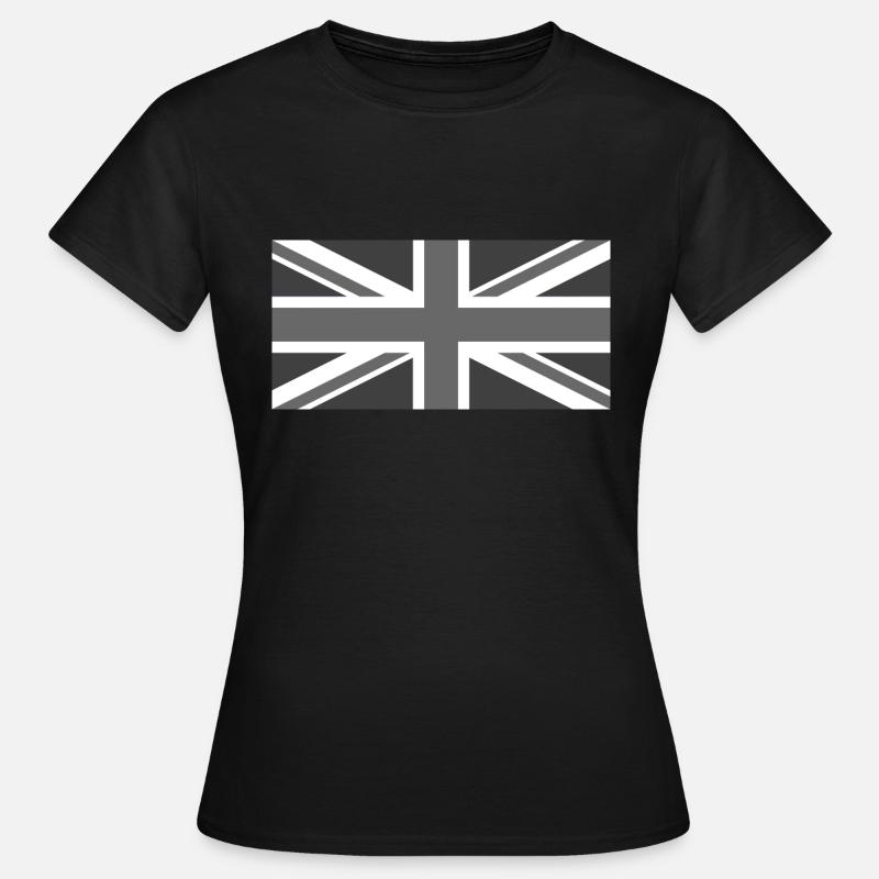 Union Jack - Women's T-Shirt - black