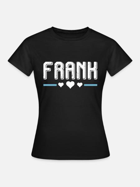 Frank - Frauen T-Shirt - Schwarz