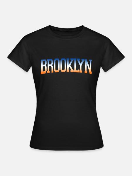 Brooklyn - Frauen T-Shirt - Schwarz