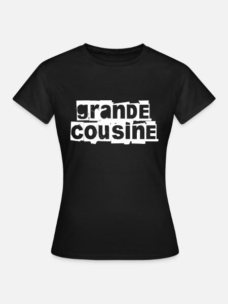 der große Cousin - Frauen T-Shirt - Schwarz