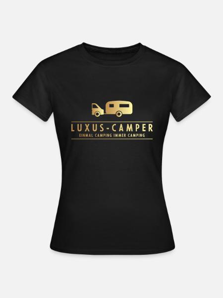 Luxus - Frauen T-Shirt - Schwarz