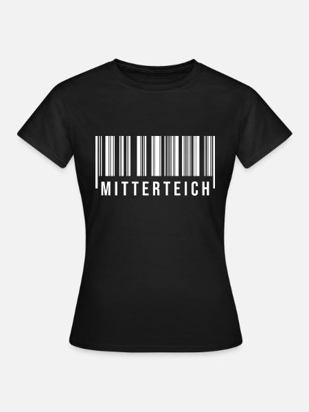 Mitterteich Bayern - Frauen T-Shirt - Schwarz