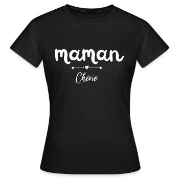 Mommy Darling - Women's T-Shirt - black - Front - AI Model Female 172 dark (172cm)