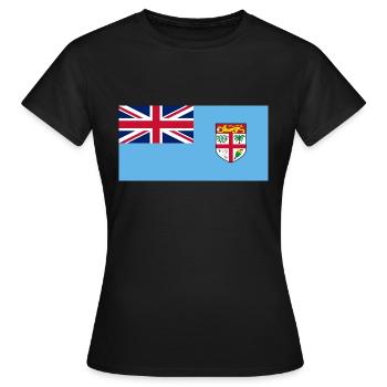 Fidji - T-shirt Femme - noir - Devant - AI Model Female 172 dark (172cm)
