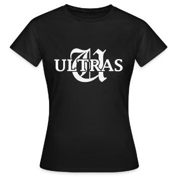 Ultras Solgan - T-shirt Femme - noir - Devant - AI Model Female 172 dark (172cm)