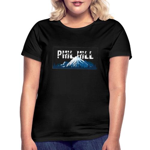 Phil Hill Mountain Snow White - Frauen T-Shirt