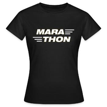 Fußball Football - T-shirt Femme - noir - Devant - AI Model Female 172 dark (172cm)