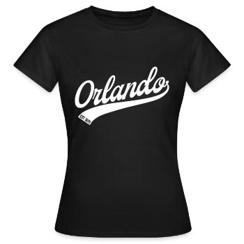 Orlando Florida - Frauen T-Shirt - Schwarz - Vorne - AI Model Female 172 dark (172cm)