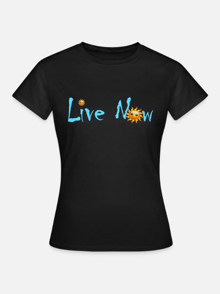 Live Sun - Frauen T-Shirt - Schwarz