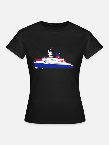 Polarstern - Frauen T-Shirt - Schwarz