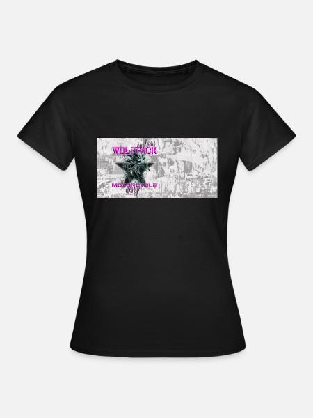 Wolfpack Customs - Frauen T-Shirt - Schwarz