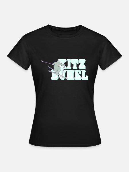 Kitzbühel - Frauen T-Shirt - Schwarz