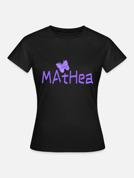 Mathea - Frauen T-Shirt - Schwarz