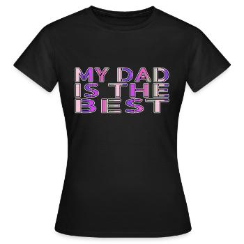 voyage en famille fête de famille bitcoin miner idée cadeau - T-shirt Femme - noir - Devant - AI Model Female 172 dark (172cm)