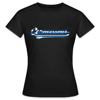 Connousseur Club Grèce Party Exclusive - T-shirt Femme - noir - Devant - AI Model Female 172 dark (172cm)