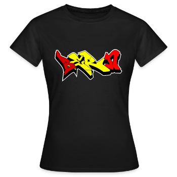 bern - Frauen T-Shirt - Schwarz - Vorne - AI Model Female 172 dark (172cm)
