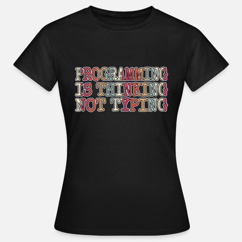 encrypt hack out hacking and free wifi - Women's T-Shirt - black