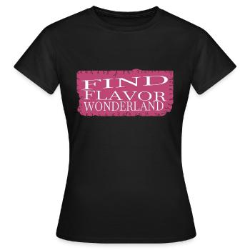 Blague Sorcellerie culinaire Découverte constante - T-shirt Femme - noir - Devant - AI Model Female 172 dark (172cm)