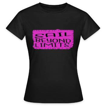 Jokes Humor Thrilling Experiences Bday - Women's T-Shirt - black - Front - AI Model Female 172 dark (172cm)