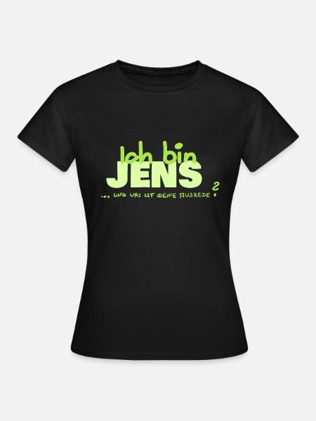 Jens - Frauen T-Shirt - Schwarz