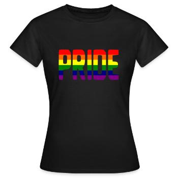 fier - T-shirt Femme - noir - Devant - AI Model Female 172 dark (172cm)