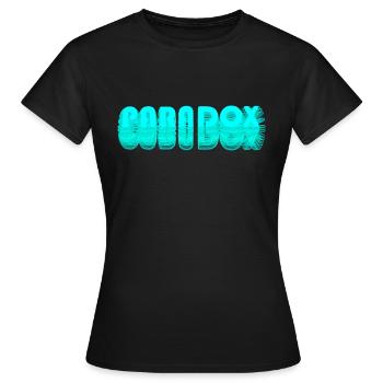 PARADOXE - T-shirt Femme - noir - Devant - AI Model Female 172 dark (172cm)