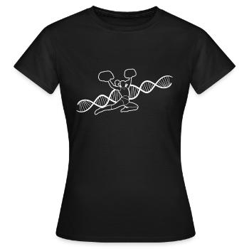 Cheerleader Cadeau Cheerleader Cheerleader Cheerleader Cheerleading - T-shirt Femme - noir - Devant - AI Model Female 172 dark (172cm)