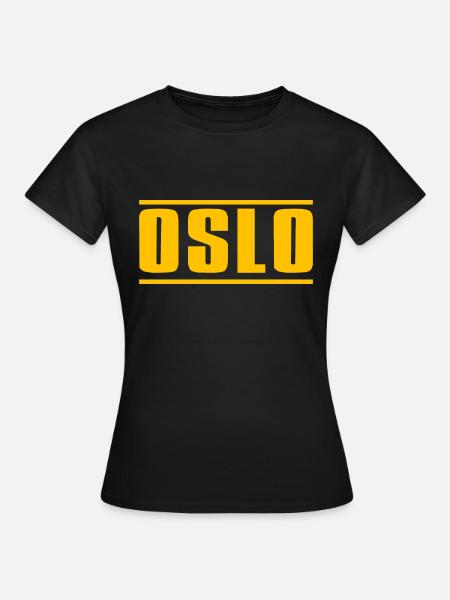 Oslo - Frauen T-Shirt - Schwarz