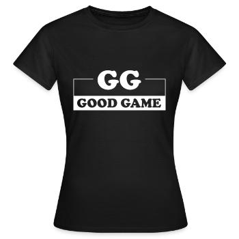 Game Gaming PC - Women's T-Shirt - black - Front - AI Model Female 172 dark (172cm)