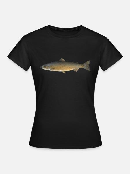 Salmon 2 - T-shirt Femme - noir