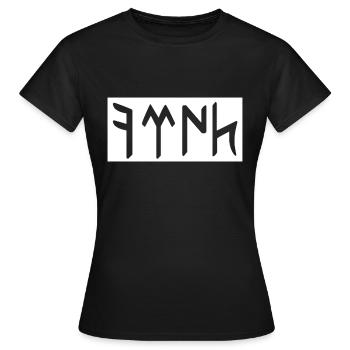 Türk - Frauen T-Shirt - Schwarz - Vorne - AI Model Female 172 dark (172cm)