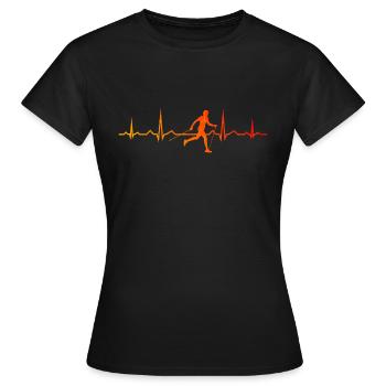 Marcheuse nordique Marche femmes Marche nordique Marche nordique - T-shirt Femme - noir - Devant - AI Model Female 172 dark (172cm)