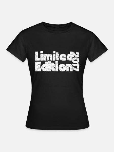 Limitierte Auflage 2017 - Frauen T-Shirt - Schwarz