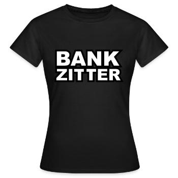 Bench sitter - Women's T-Shirt - black - Front - AI Model Female 172 dark (172cm)