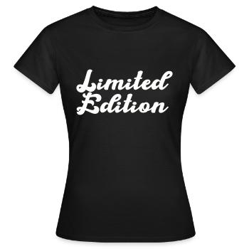 limited edition - Frauen T-Shirt - Schwarz - Vorne - AI Model Female 172 dark (172cm)