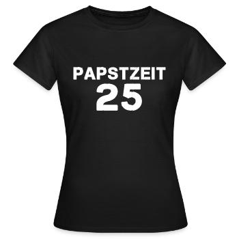 Pape 25 - T-shirt Femme - noir - Devant - AI Model Female 172 dark (172cm)
