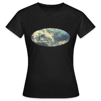 univers - T-shirt Femme - noir - Devant - AI Model Female 172 dark (172cm)