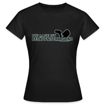 Schlimm! - Frauen T-Shirt - Schwarz - Vorne - AI Model Female 172 dark (172cm)