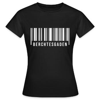 Berchtesgaden Bayern - Frauen T-Shirt - Schwarz - Vorne - AI Model Female 172 dark (172cm)