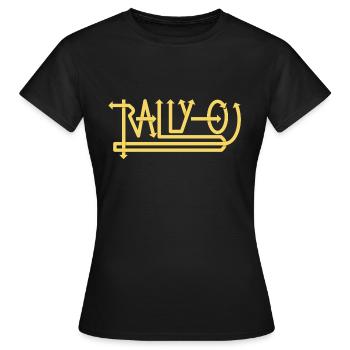 Rally-O – Rally Obedience - Frauen T-Shirt - Schwarz - Vorne - AI Model Female 172 dark (172cm)