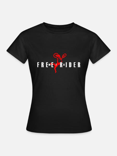 mountain bike - Women's T-Shirt - black