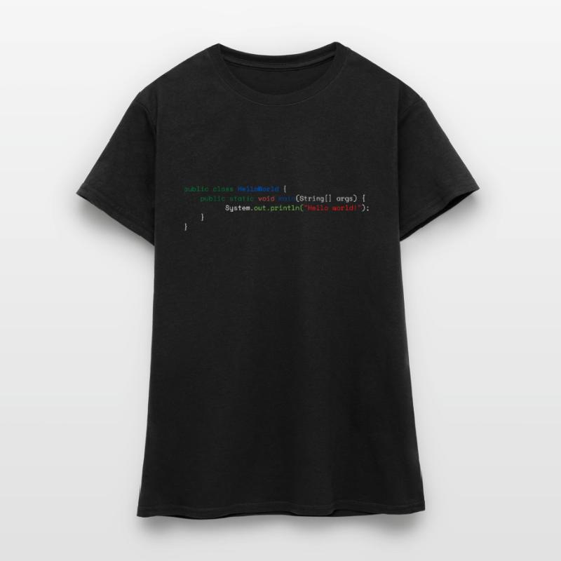 Java Hello World Frauen T-Shirt