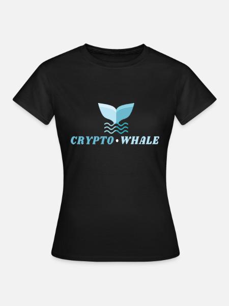 CRYPTO WHALE - KRYPTOWÄHRUNGSBESITZER - Frauen T-Shirt - Schwarz