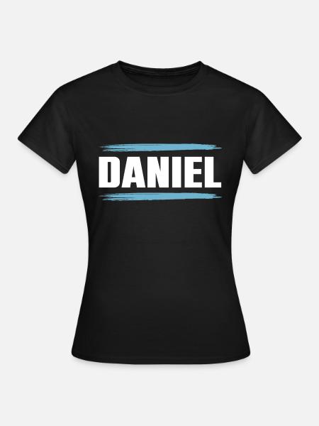 Daniel - Frauen T-Shirt - Schwarz