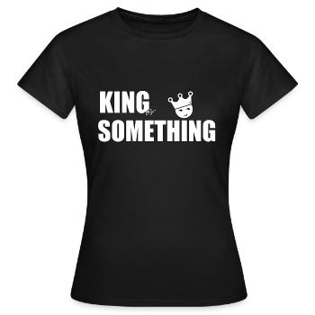 ROI DE QUELQUE CHOSE - T-shirt Femme - noir - Devant - AI Model Female 172 dark (172cm)