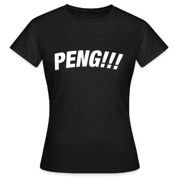 Paintball Airsoft - Frauen T-Shirt - Schwarz - Vorne - AI Model Female 172 dark (172cm)