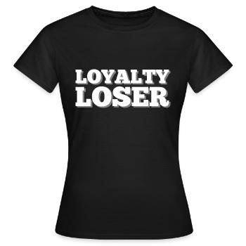 Cheater Relationship Revenge Cheating Disloyal - Women's T-Shirt - black - Front - AI Model Female 172 dark (172cm)